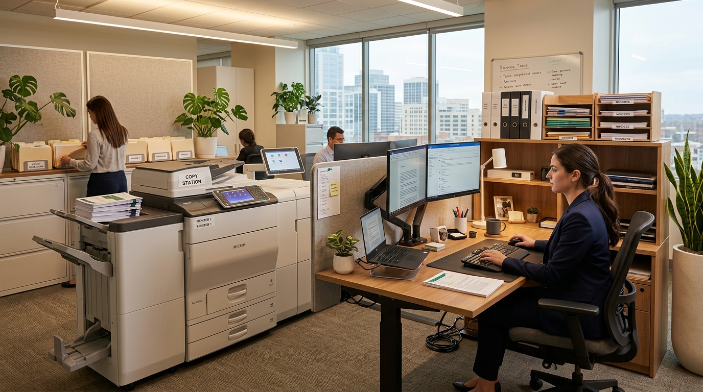 Typing and Documents Photocopying Services - Arabic and English typing, printing, scanning